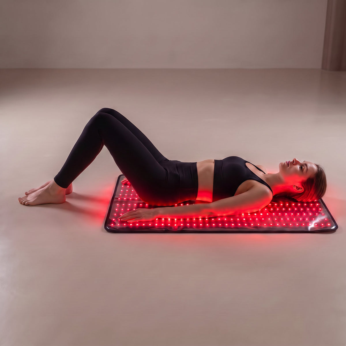 Rödljusterapimatta för Hela Kroppen 100×60 cm – 660/850 nm, 400 LED | LYFTMAT 2.0™