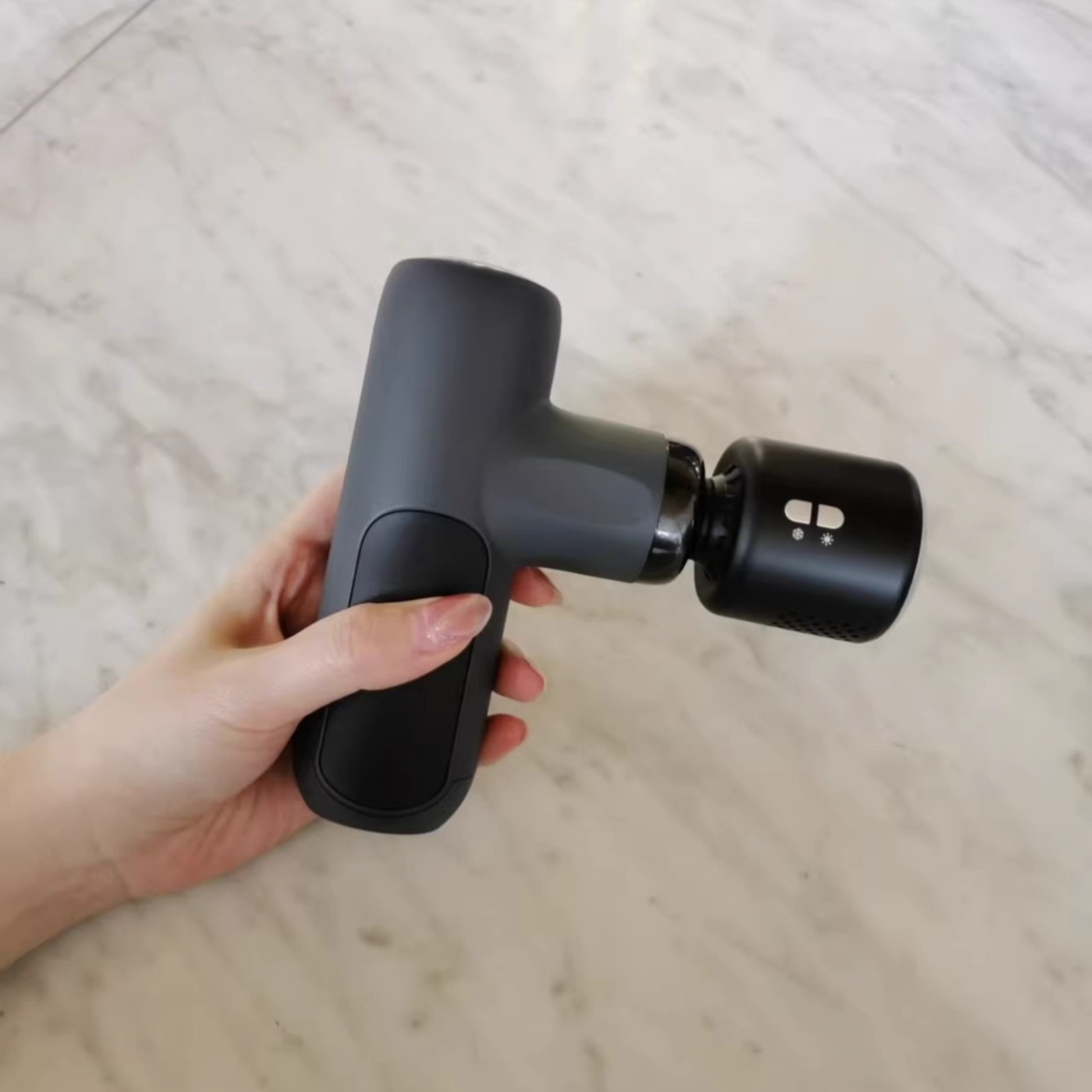 Kompakt Massagepistol med Värme & Kyla – LYFTGUN MINI