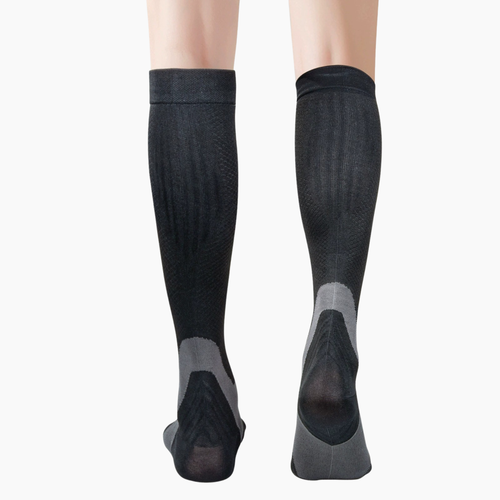 3 par Långa stödstrumpor för blodcirkulation & komfort med graderad kompression