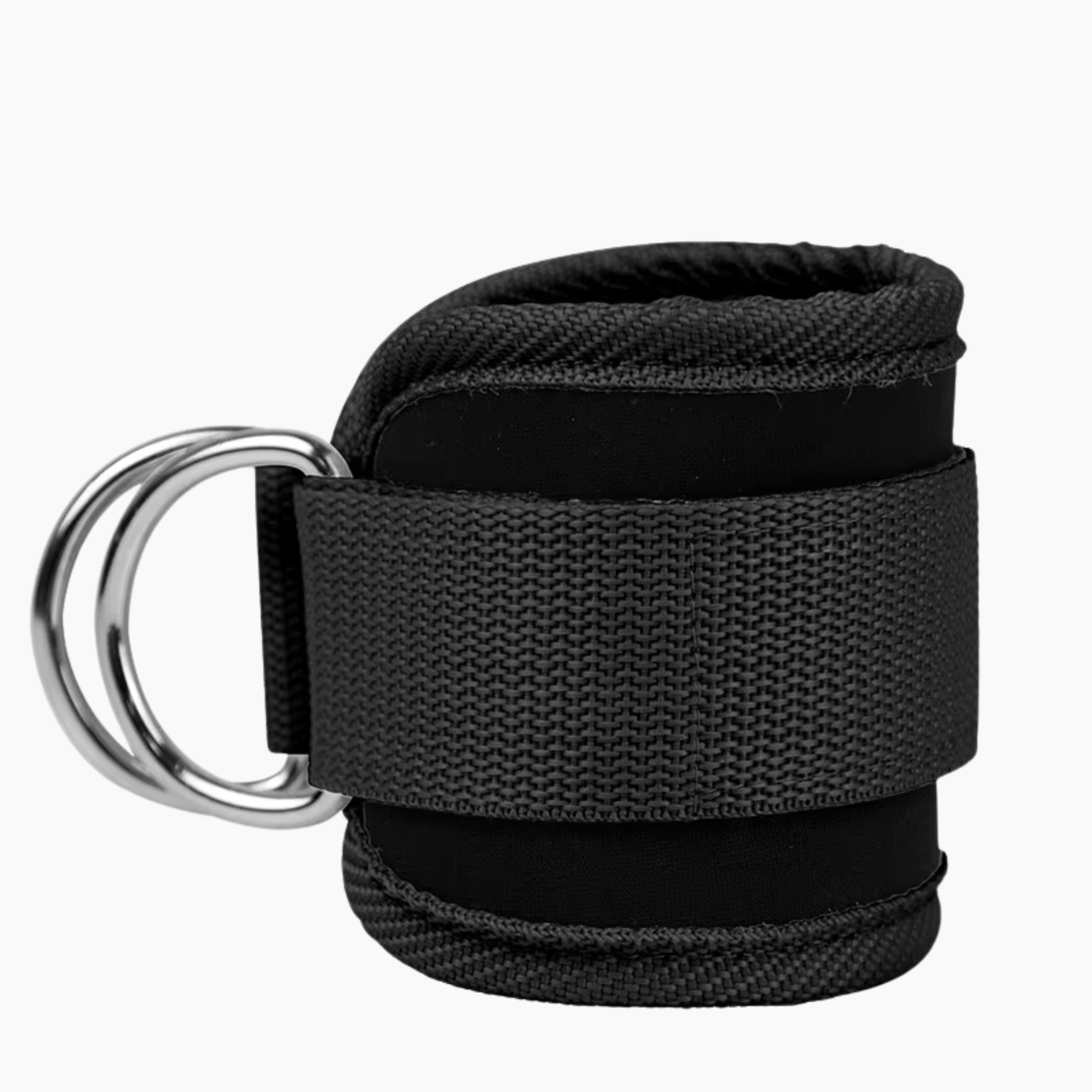 Justerbara Ankle Straps för Träning – 2-pack, Padded Neopren, Stål-D-ring