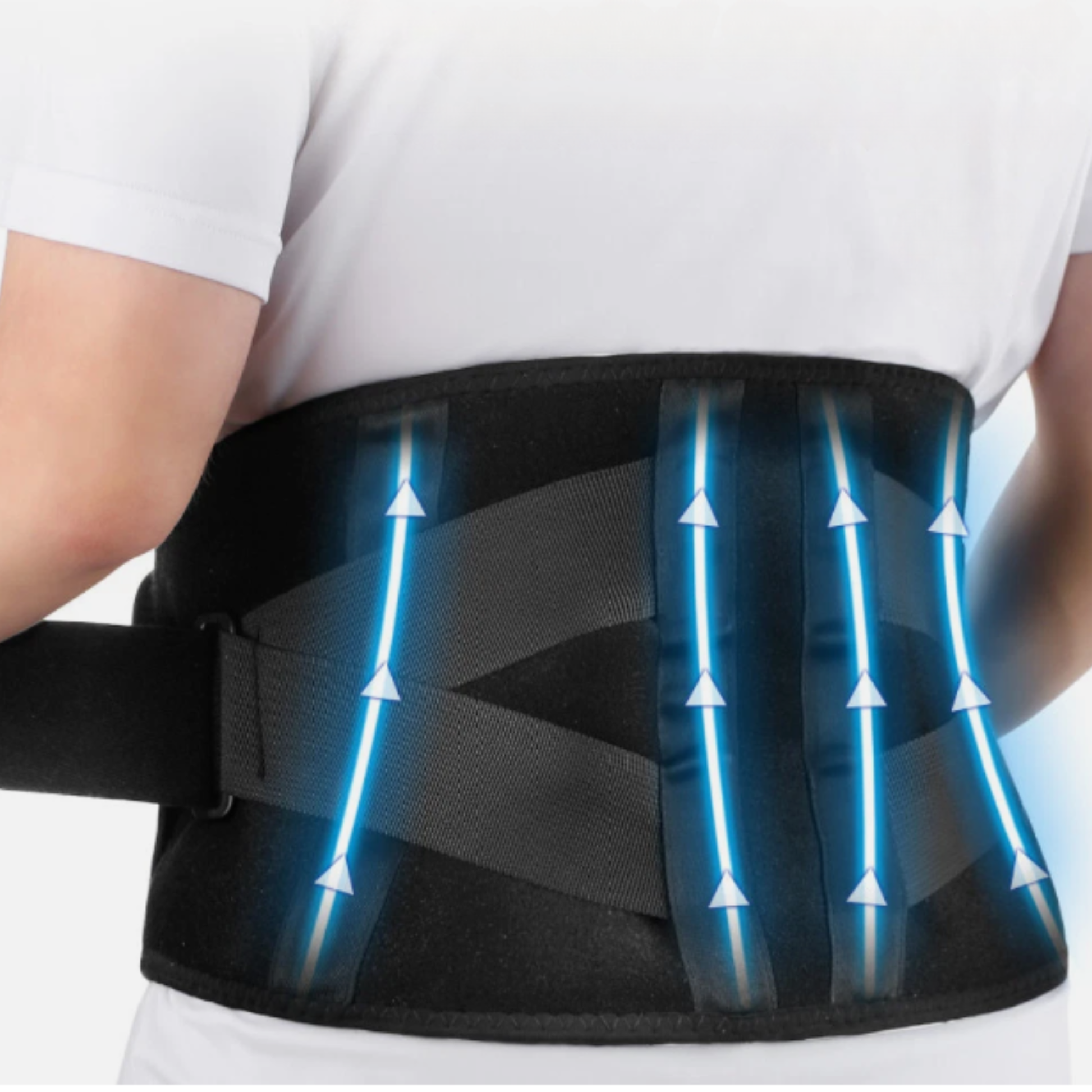 Värmebälte med Rödljusterapi & vibration mot ryggsmärta – LYFTBELT ULTRA