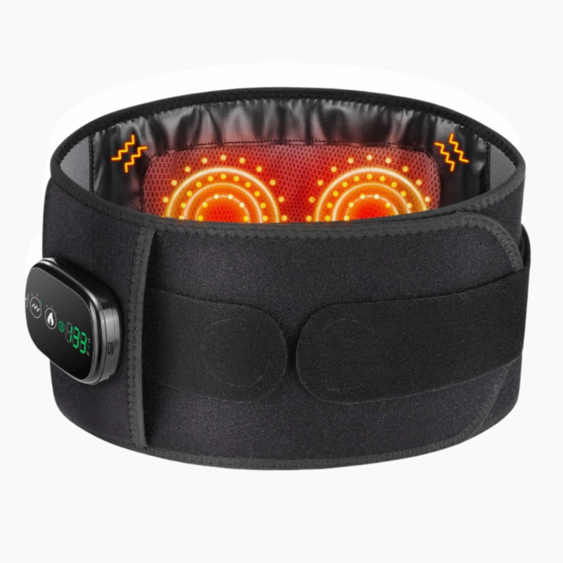 Värmebälte med Rödljusterapi & vibration mot ryggsmärta – LYFTBELT ULTRA