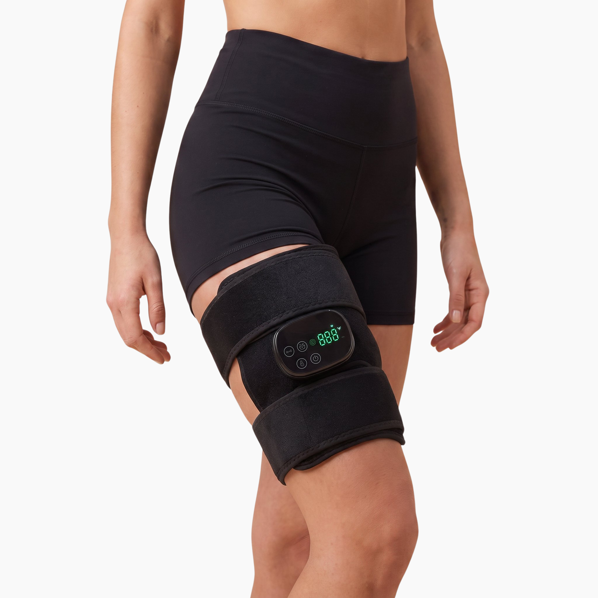 Rödljusterapi dyna för rygg, ländrygg & mage – 660nm & 850nm med värme och massage