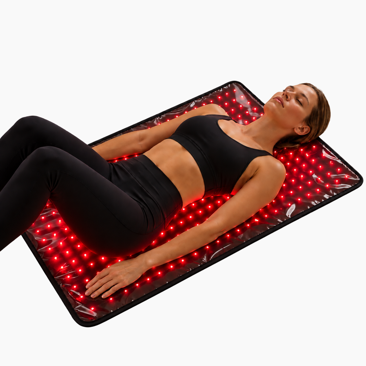 Rödljusterapimatta för Hela Kroppen 100×60 cm – 660/850 nm, 400 LED | LYFTMAT 2.0™