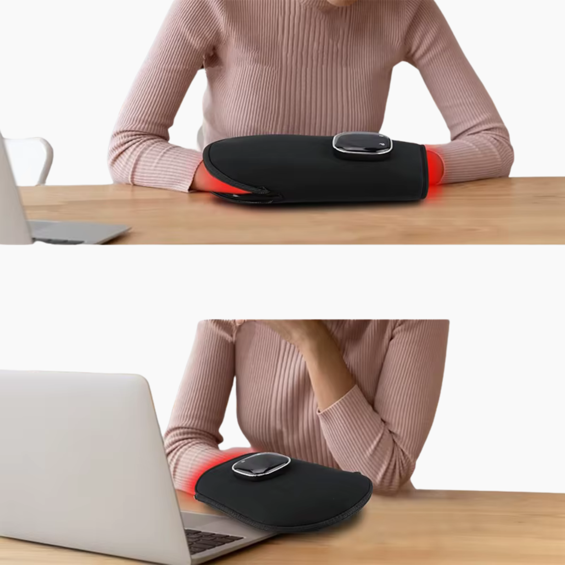 LYFTGLOVE - Röd & nära-infraröd ljusterapi handske för händer, fingrar & underarm